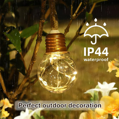 Waterproof Solar LED Outdoor String Lights