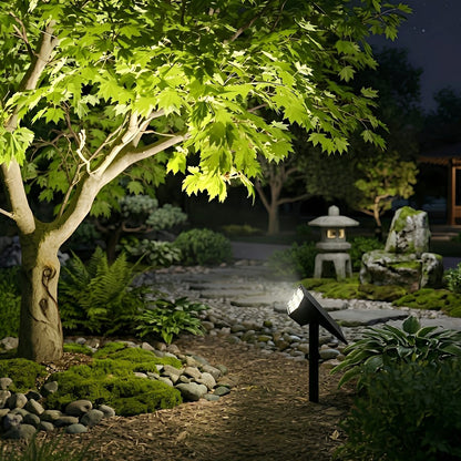 Waterproof Solar LED Adjustable Modern Outdoor Landscape Tree Spotlight