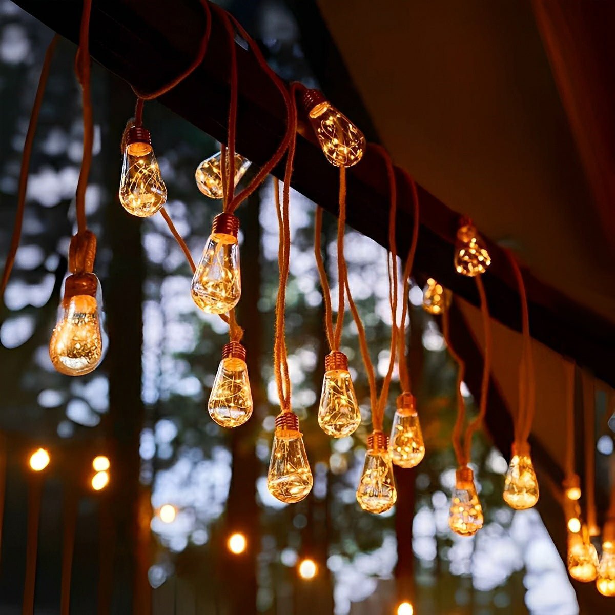 Waterproof Solar LED Outdoor String Lights