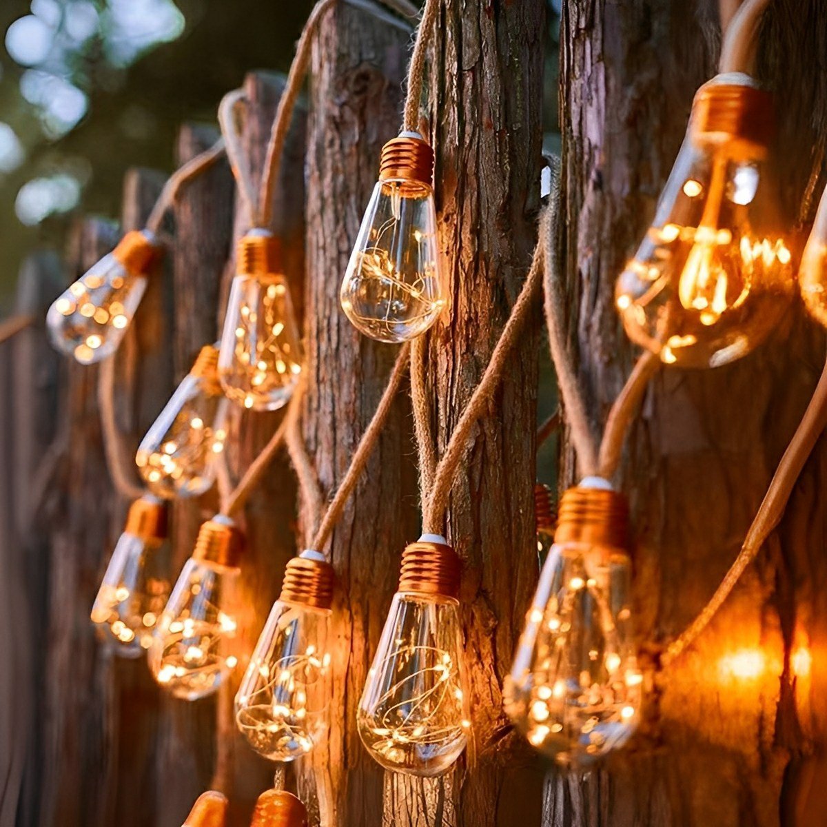 Waterproof Solar LED Outdoor String Lights