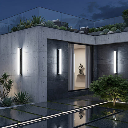 Waterproof  Solar Modern Rectangular Minimalist LED Strip Light