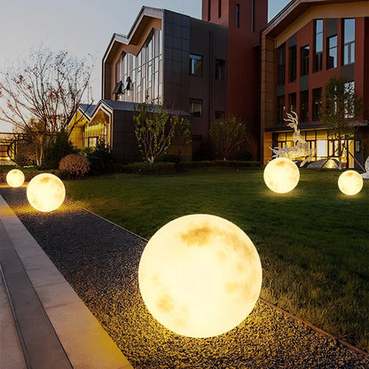 Waterproof Moon Ball Lights Garden Landscape Lawn Lights