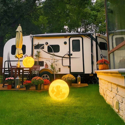 Waterproof Moon Ball Lights Garden Landscape Lawn Lights