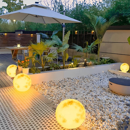 Waterproof Moon Ball Lights Garden Landscape Lawn Lights