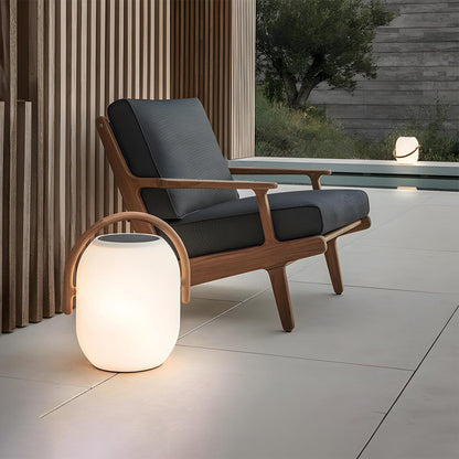 Waterproof Solar Oval Outdoor Tabletop Lamp Lanterns