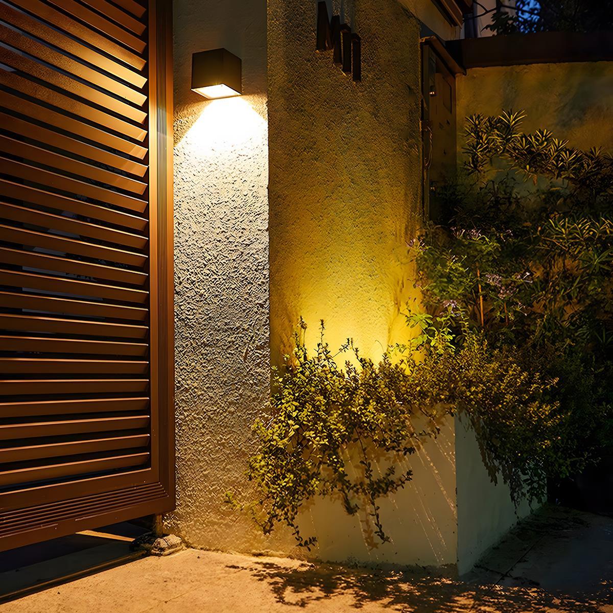 Waterproof Up and Down LED Outdoor Wall Sconces