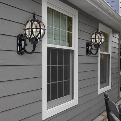 Waterproof Vintage Bird's Nest Outdoor Wall Lights Lantern