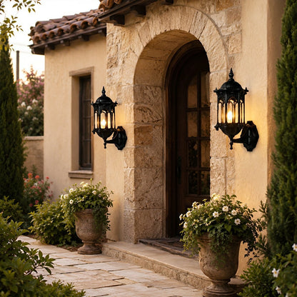 Waterproof Vintage Gazebo LED Outdoor Porch Wall Lights