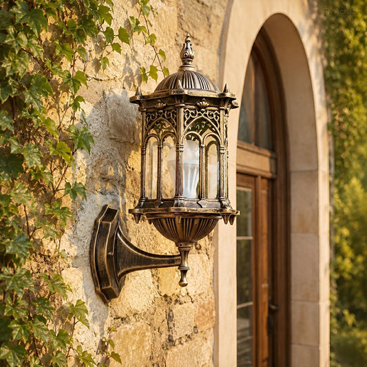 Waterproof Vintage Gazebo LED Outdoor Porch Wall Lights