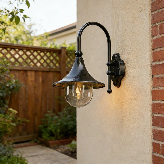 Waterproof Vintage Horn Shape Outdoor LED Wall Lights