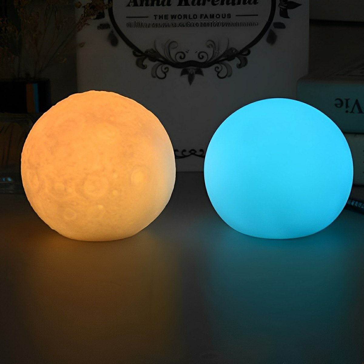 Waterproof Water Floating RGB Outdoor Moon LED Ball Light Rechargeable
