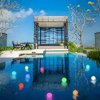 Waterproof Water Floating RGB Outdoor Moon LED Ball Light Rechargeable