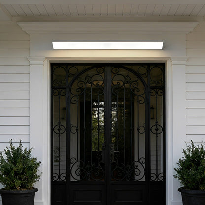 White Waterproof Outdoor LED Strip Lights Porch Light Exterior Wall Lights