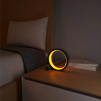 WIFI RGB Dimming Ring - Round Dynamic Ambient Night Lights Table Lamp