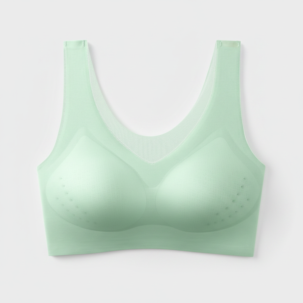 Wireless Seamless Stretch-Fit Bra