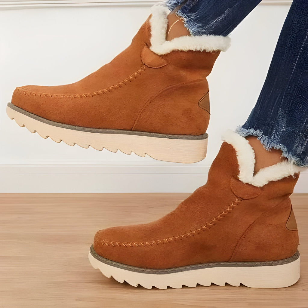 Women's Lined Winter Ankle Boots
