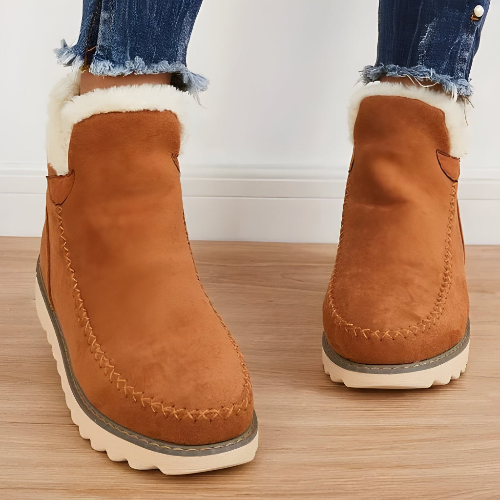 Women's Lined Winter Ankle Boots